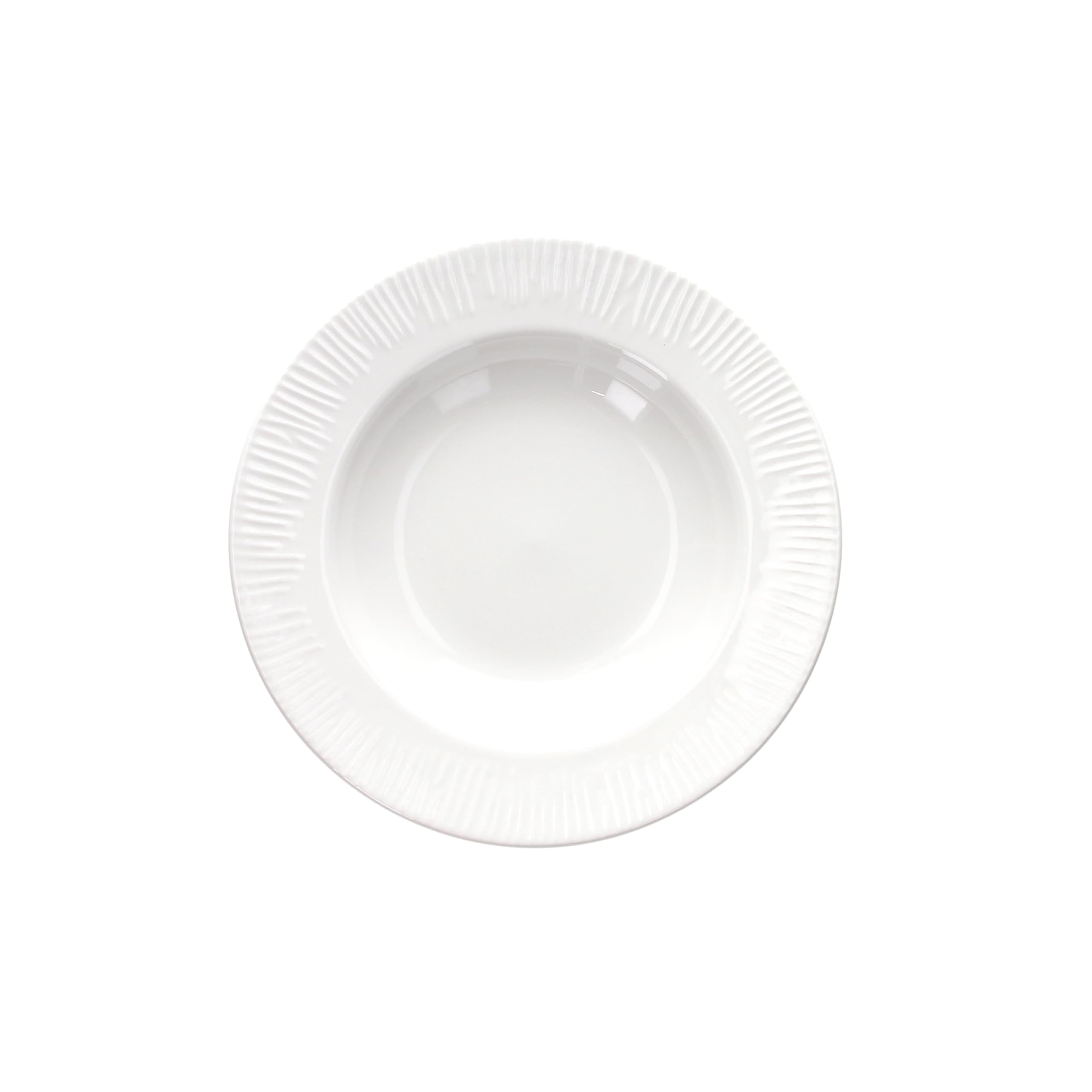 Image secondaire de Service de Vaisselle Tognana Philo 18 Pièces en Porcelaine Blanche pour 6 Personnes