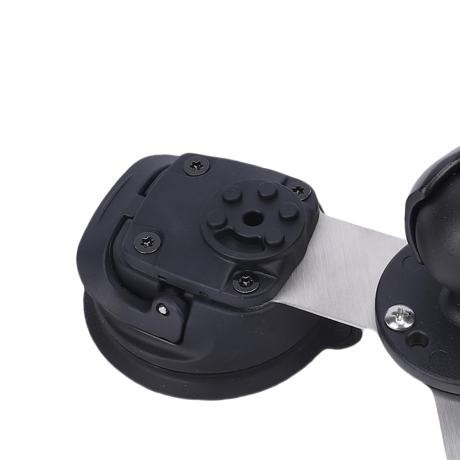 Soporte para Tableta de Aleación de Aluminio con Soporte de Carga Fuerte y Estable con Base de Ventosa, para Tableta para Escritorio de Vidrio, Rotación de ángulo Ajustable de 360 ​​Grados