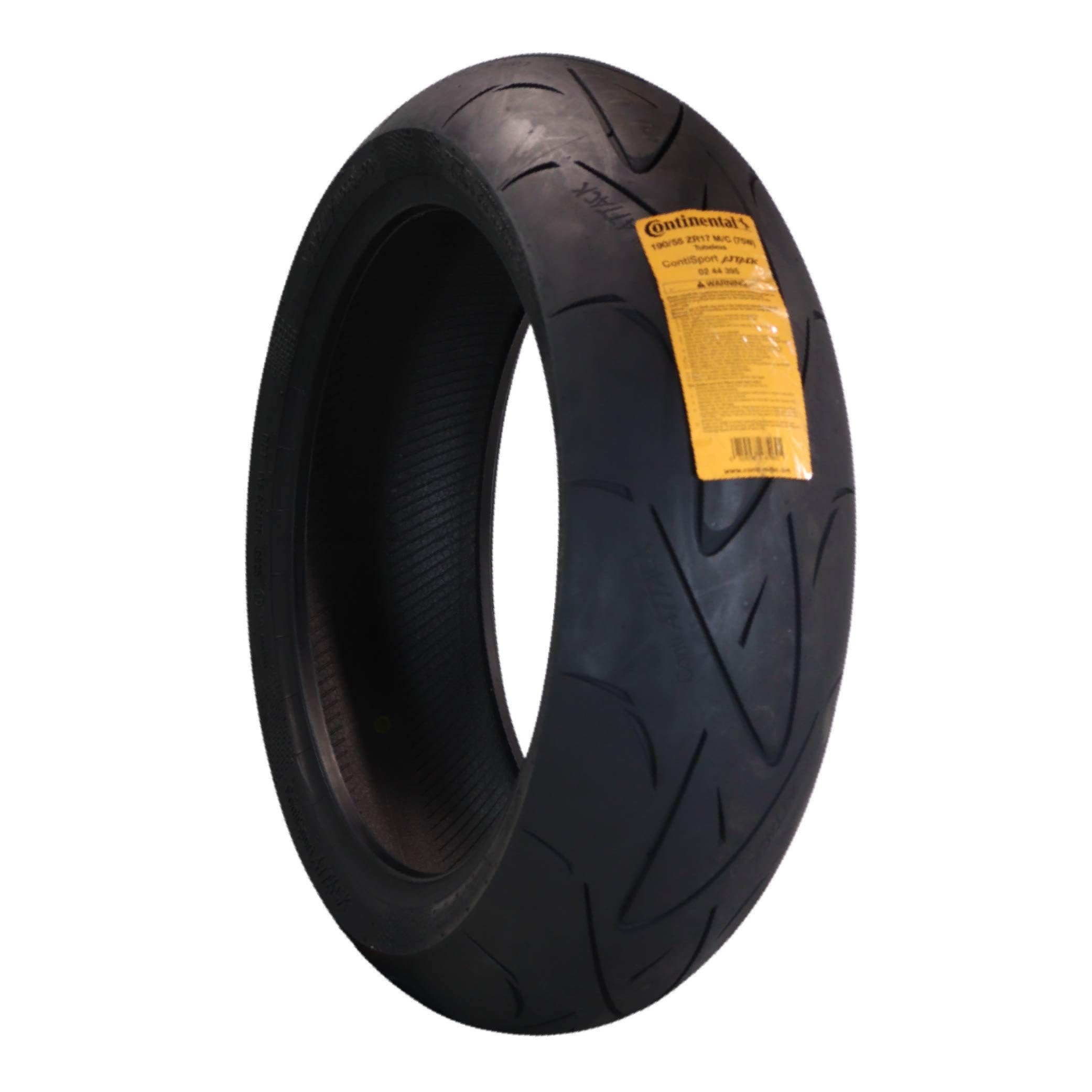 Amazon.com: Continental ContiSportAttack 190/55ZR17 Rear