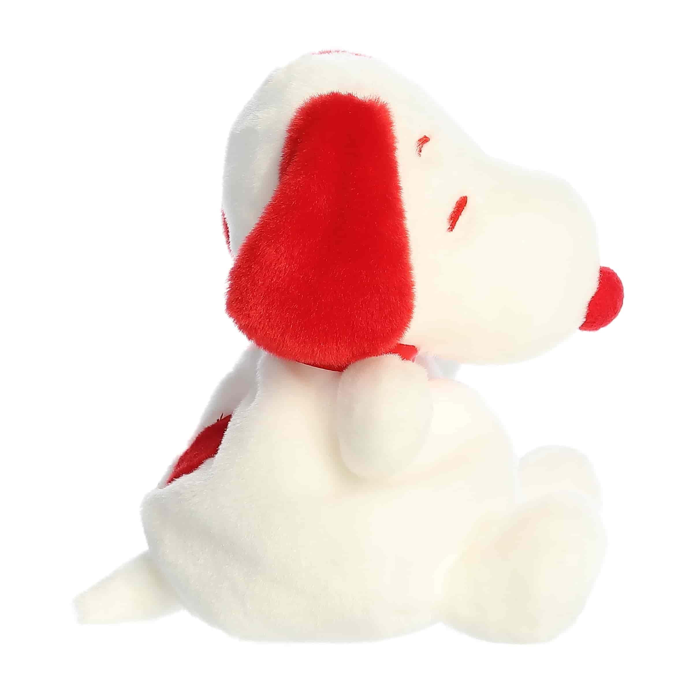 Aurora Adorable Peanuts Snoopy Palm Pals - Giocattolo con licenza ufficiale per tutti i fan di Snoopy, regalo nostalgico per adulti e San Valentino, rosso e bianco 12,7 cm