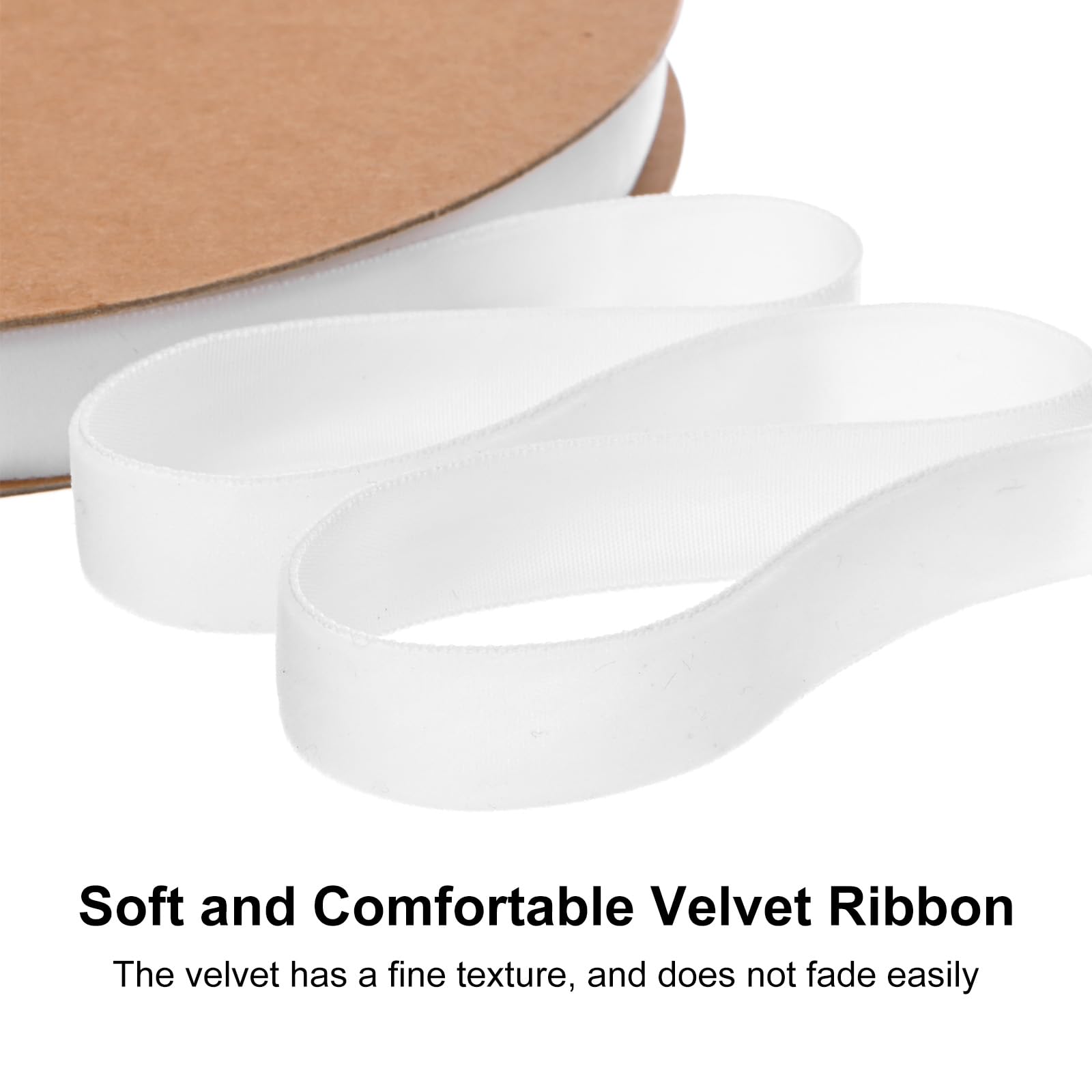 M METERXITY Thin Velvet Ribbon - Image 2