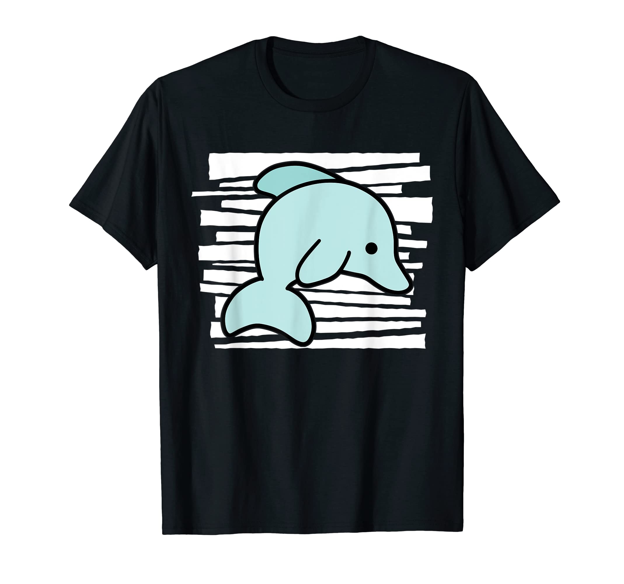 Children Dolphin Boys & Girls MotifCartoon Dolphin Kids Dolphin T-Shirt