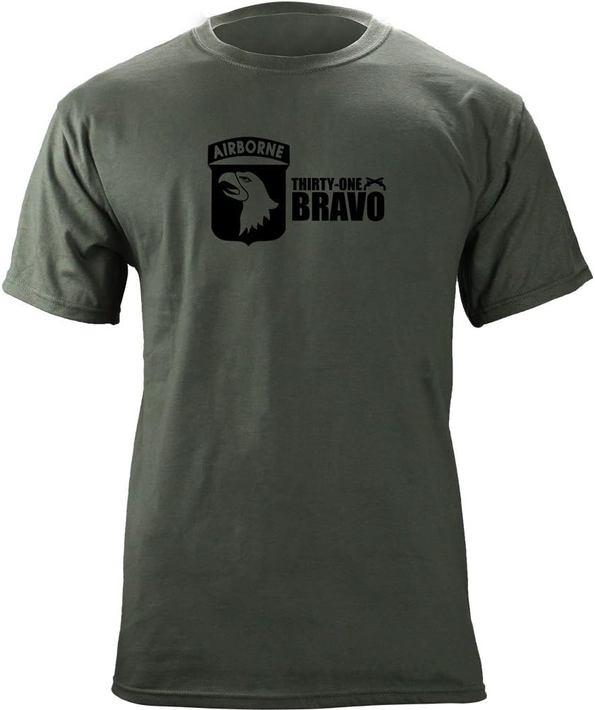 Army 101st Airborne 31 Bravo Military Police T-Shirt