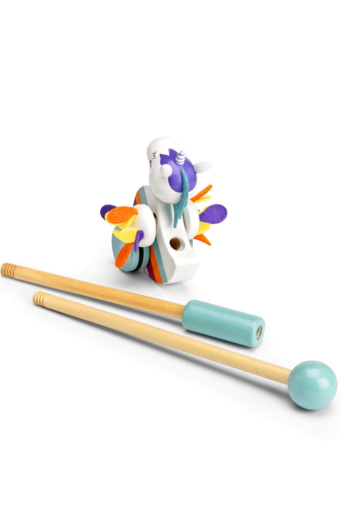 Mousehouse Gifts - Schiebetier Einhorn - Holz - für Babys und Kleinkinder