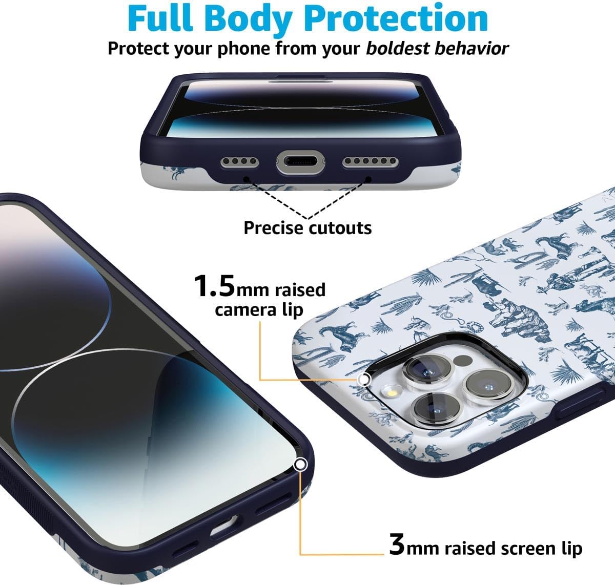 Casely iPhone 16 Pro Max Case | Wild West Adventure | Desert | Bold Protective Design | Compatible with MagSafe - Image 3