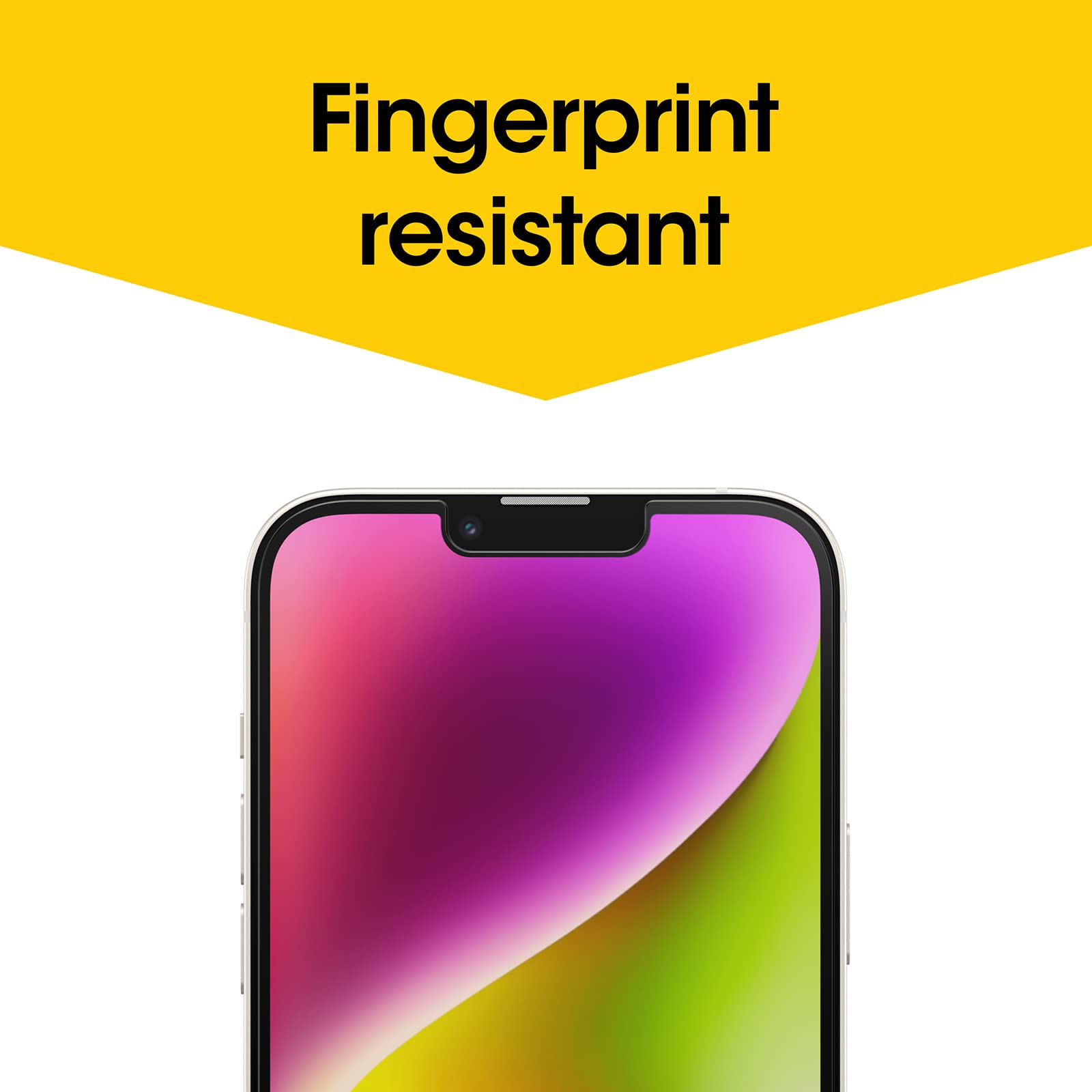 OtterBox Pellicola protettiva in Vetro temperato Trusted per iPhone 14 Plus/iPhone 13 Pro Max, Protezione x2 a rotture, graffi e cadute