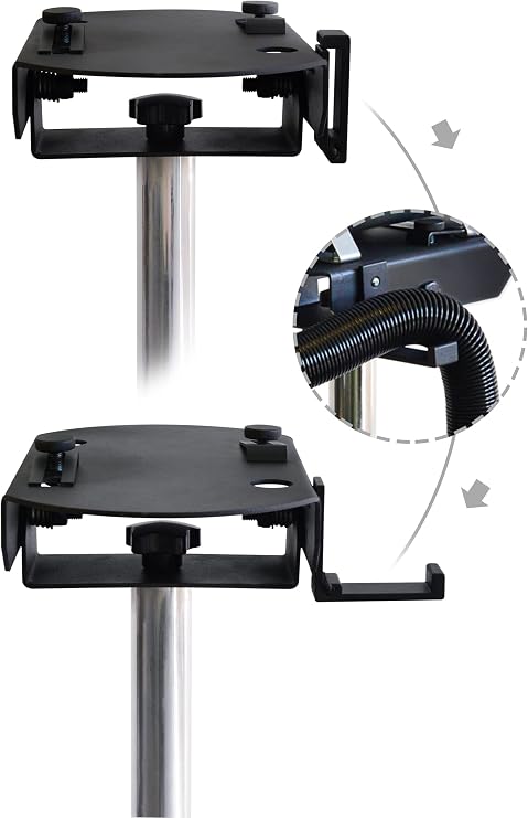 SHELANDY Pet Dryer Stand with Wheels & Hose Holder