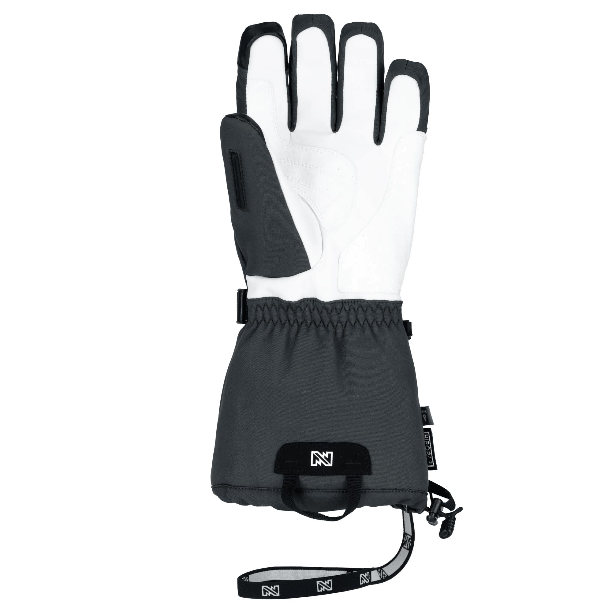 Fieldsheer Mobile Warming Women's Aerial Heated Snow Glove 7.4V, White/Grey - Large