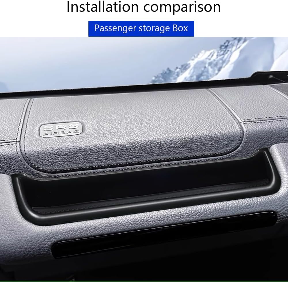 Passenger Grab Handle Storage Box Fits for Mercedes-Benz G-Wagen W463 G500 G550 G55 G63 1991-2018 Storage Insert Box Organizer Tray Accessories