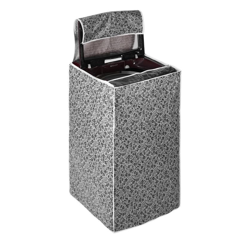 AMPEREUS Top Load Washing Machine Cover Suitable for LG Top Load Front Panel 6 to 7.5 Kg (55cm X 55cm X 85cm) | Waterproof, Dustproof, and Scratch Resistant (Black) (B09DW4FFZZ) Amazon Price History, Amazon Price Tracker