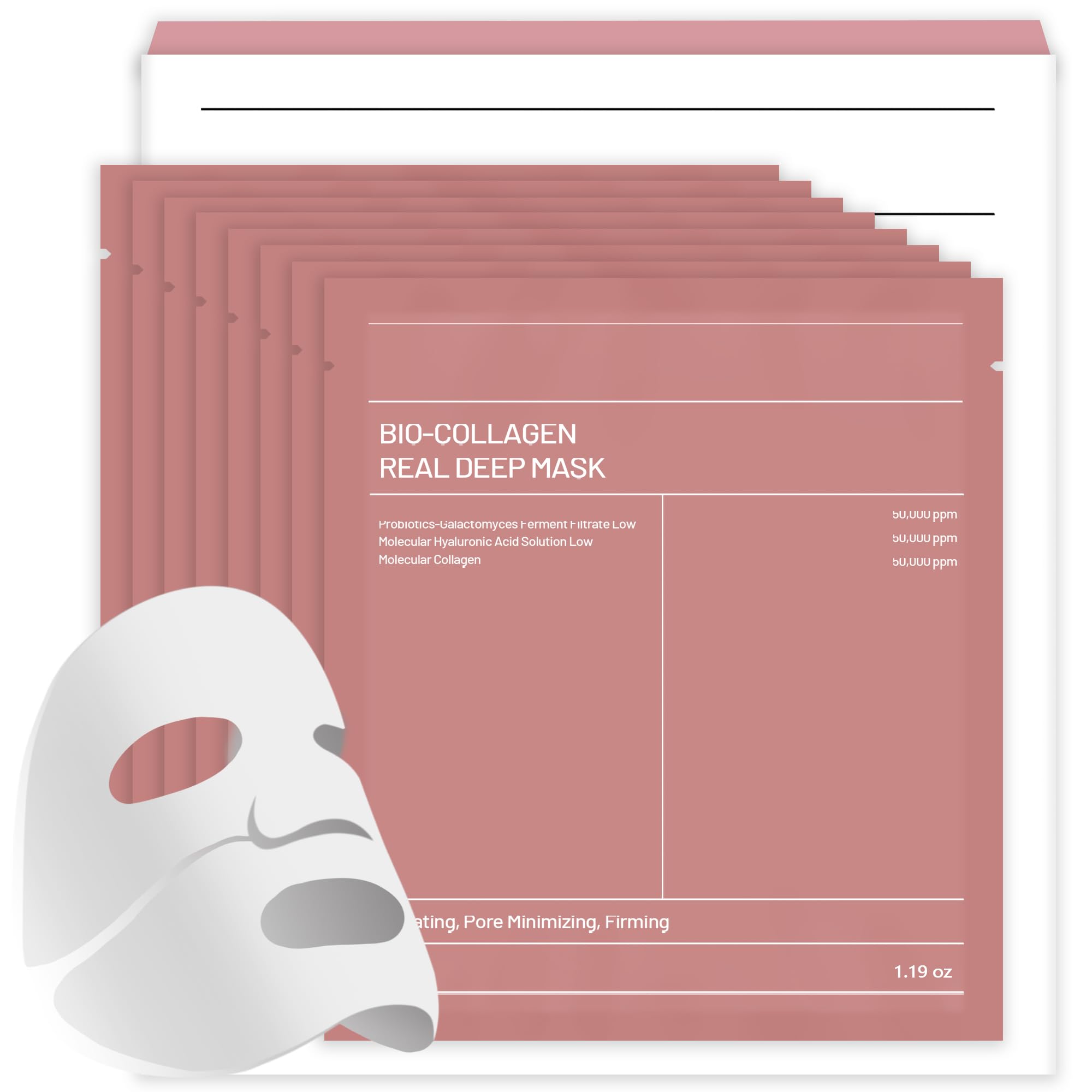 Amazon.com : Bukamkom 8pcs Collagen Face Mask, Hydrogel Overnight