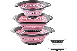 20 24 1 inch air filtercollapsible colander 20 in home cookware