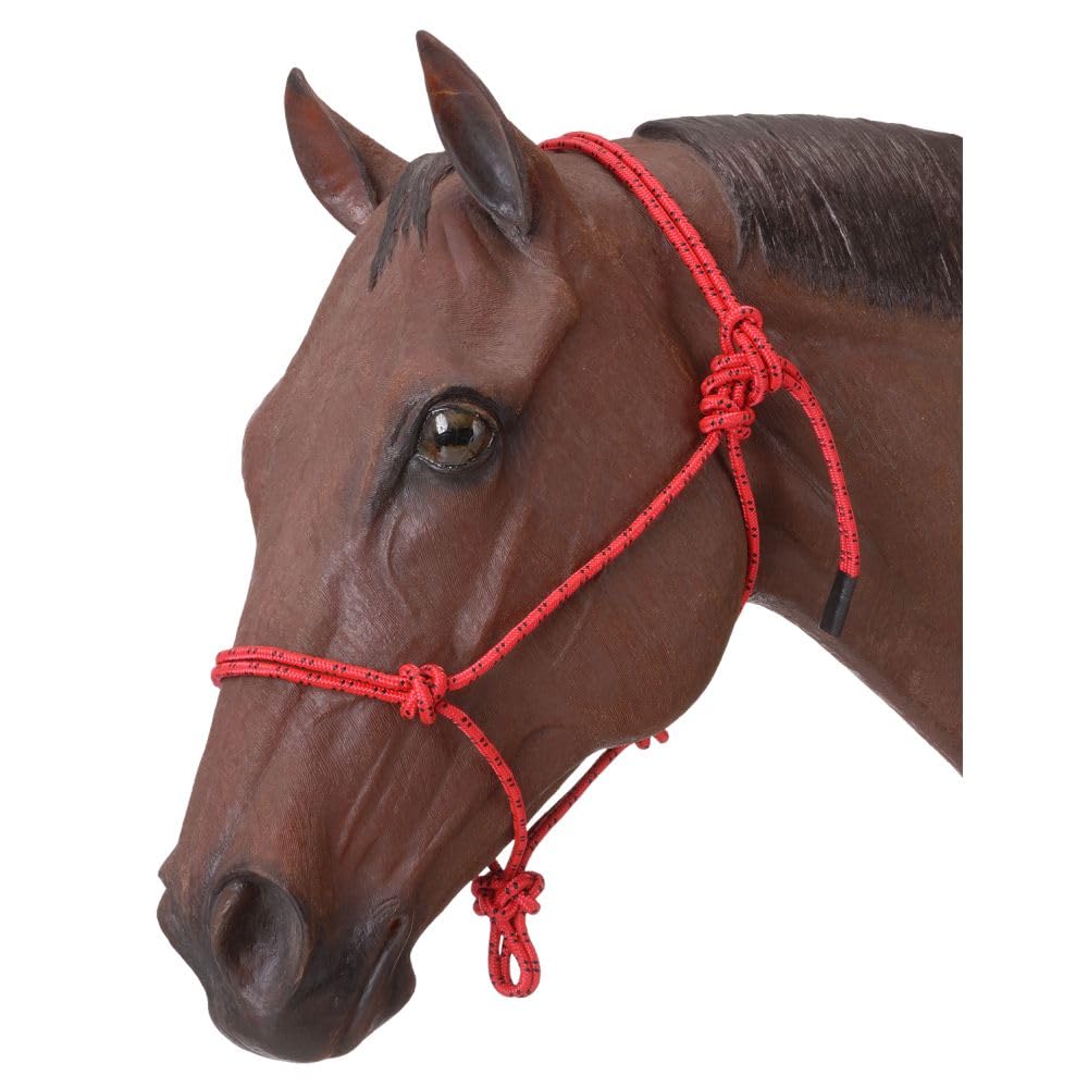 Tough 1 Poly Rope Tied Halter, Royal Blue — view 8