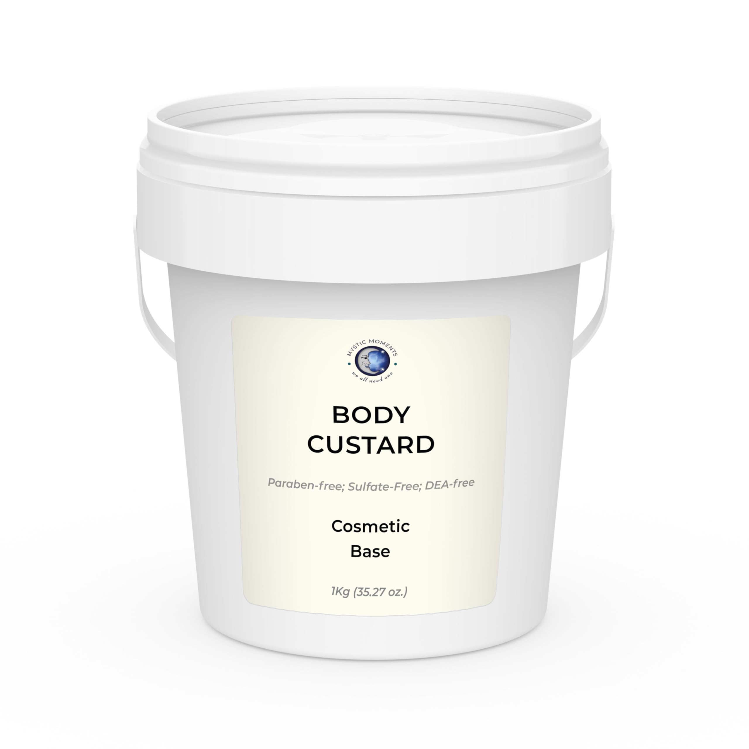 Mystic Moments White | Body Custard - Natural - 1Kg
