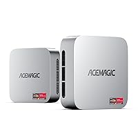 ACEMAGICIAN K1 Mini PC, AMD Ryzen 4300U Windows 11 Pro Mini PC (fino a 3,70 GHz)