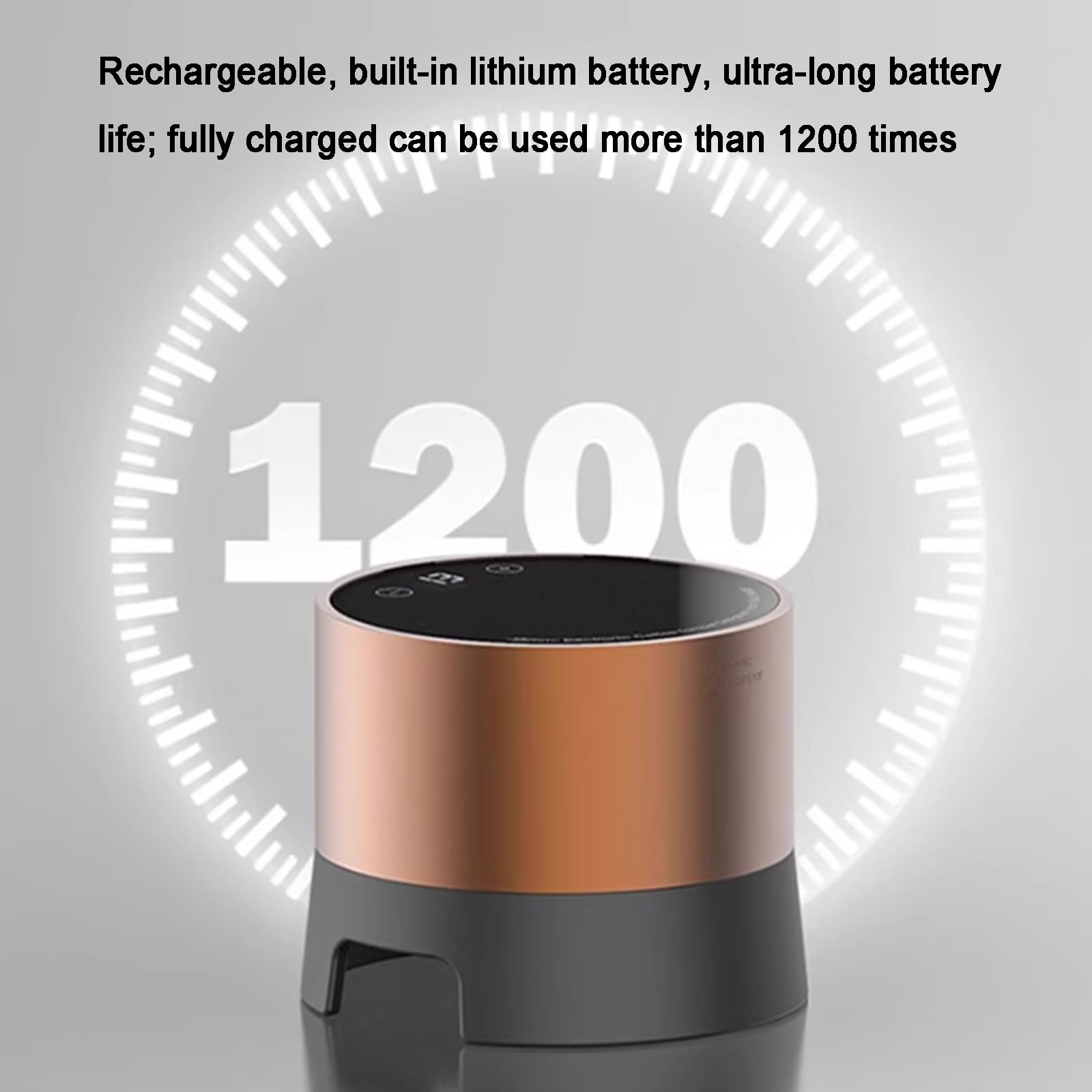 Prensador Automático para Café Expreso, Martillo Eléctrico De 58 Mm para Café En Polvo, con 20 Niveles De Presión Ajustables, Pantalla LCD, Recargable, Ideal para Cafeterías Y Hogares