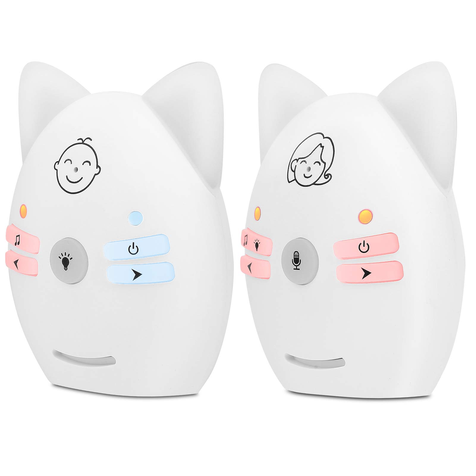 Baby Monitor, monitor telecamera di sicurezza con luce notturna, digitale per piccolo animale domestico (monitor di lingua)