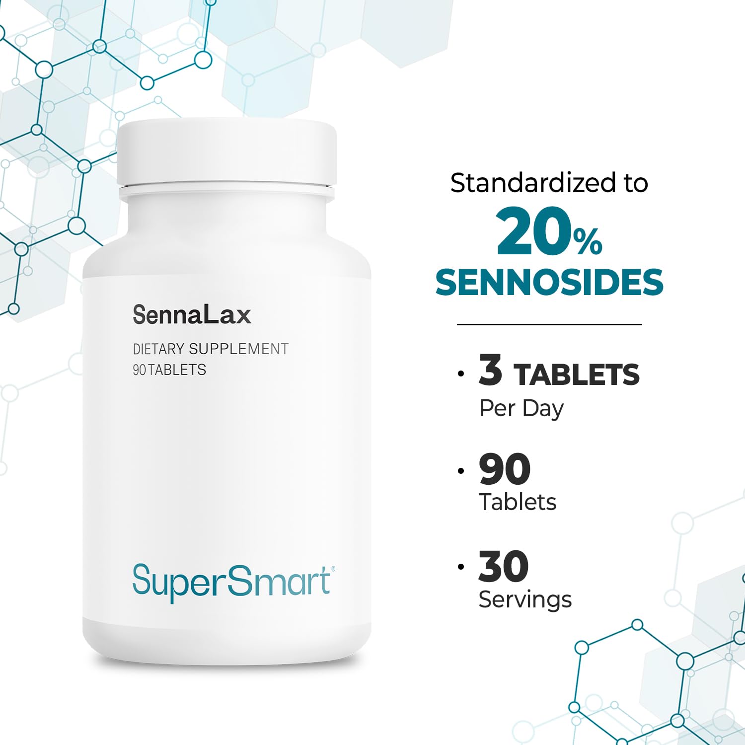 Amazon.com: Supersmart SennaLax (Advanced Formula) - Senna Leaf