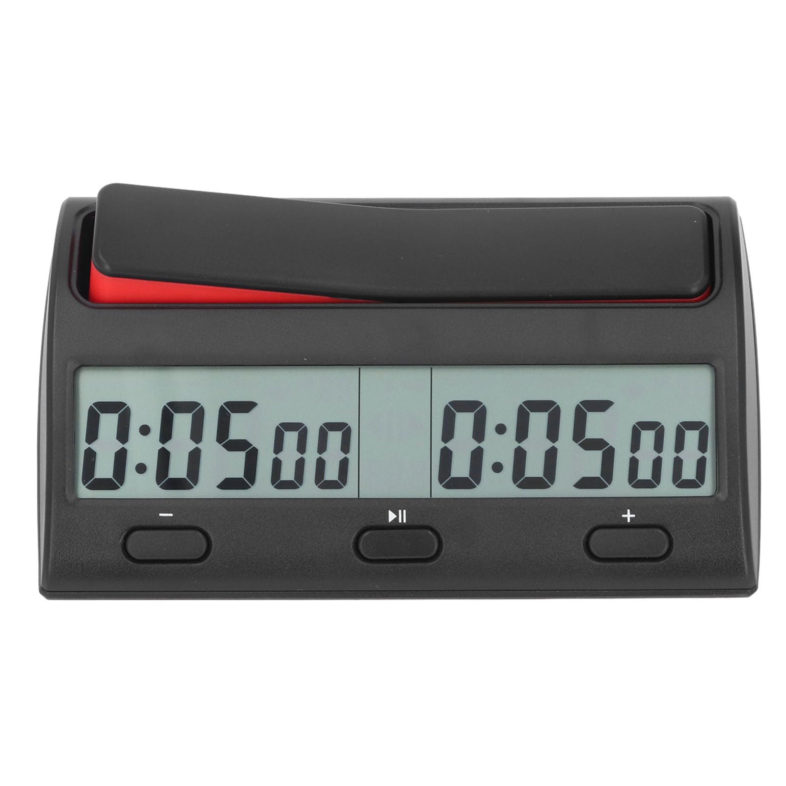Reloj de Ajedrez, Temporizador Digital con 7 Funciones de Cronometraje, 38 Reglas Preestablecidas, Preservación Inteligente, Operación Flexible, para Juegos Profesionales y Domésticos,