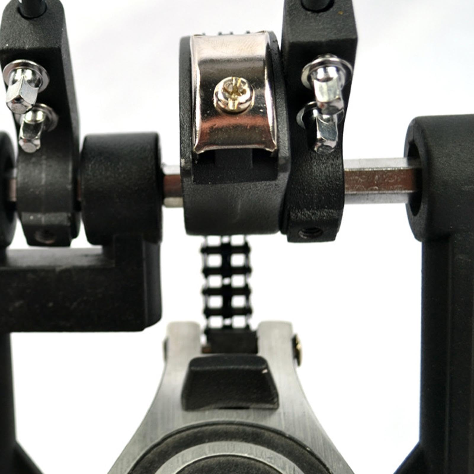 Gralara Pédale Double de Grosse Caisse, Pédale de Grosse Caisse Portable, Pédale Double pour Les Amateurs de Batterie électronique, Double chaîne