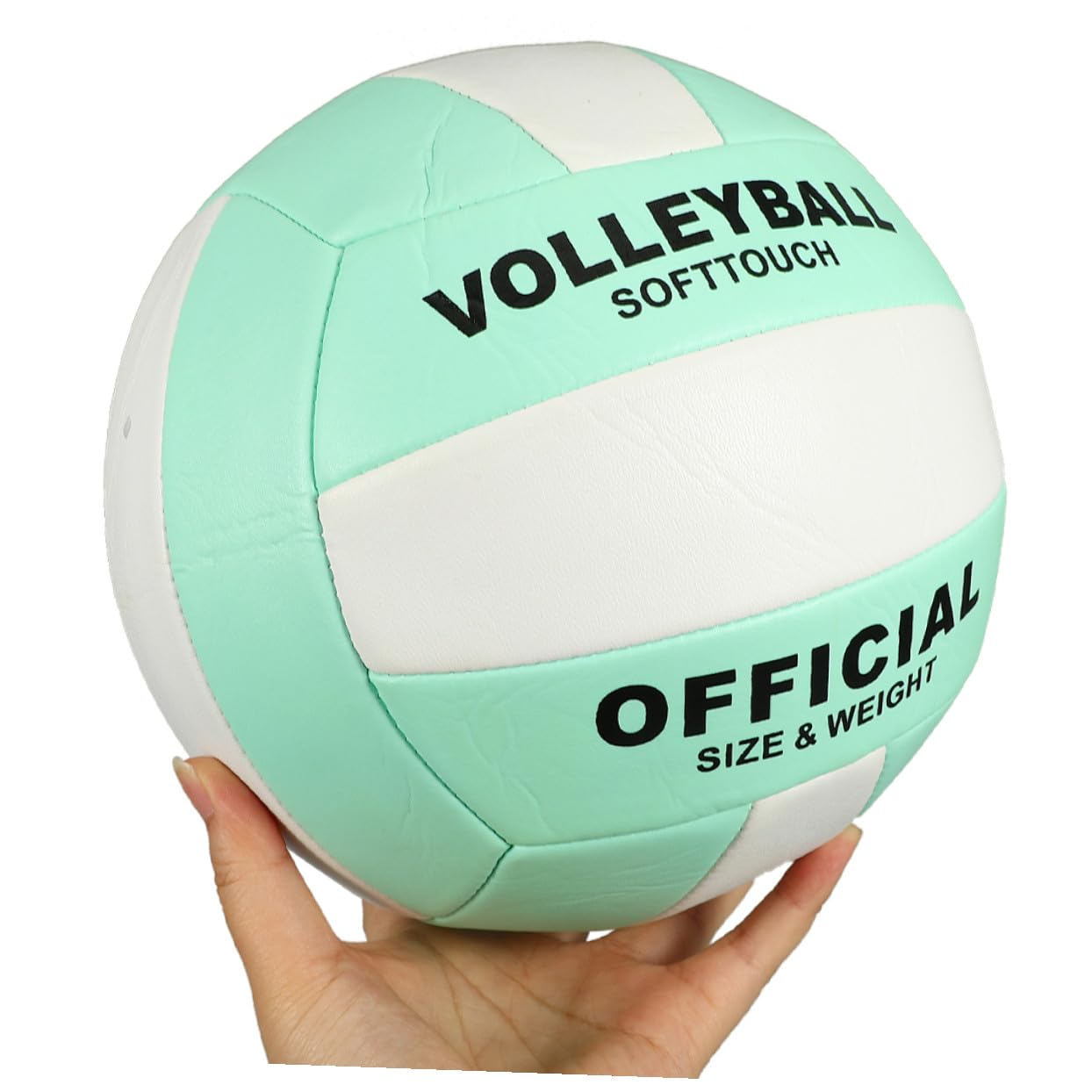 Balones de Vóleibol para Adultos Tamaño 5, 2 Piezas, Material PU Agarre Cómodo y Alta Resistencia, Ideales para Entrenamiento y Competiciones en Interiores
