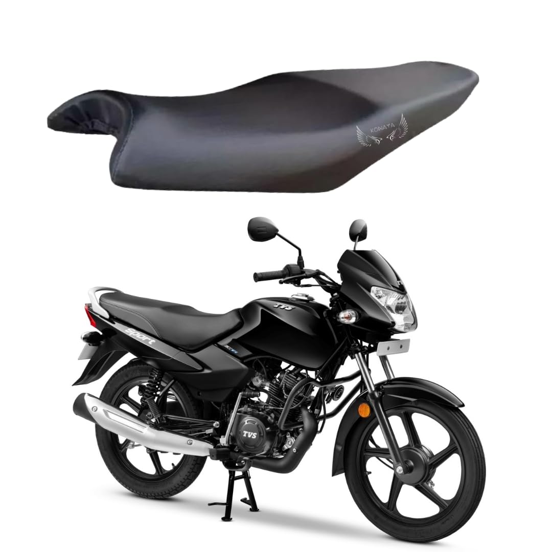 KONAYA Sport Seat Cover Protect from Rust and Dust, PU Leather Waterproof Durable Radeon Bike Seat Cover (Black)-image-13