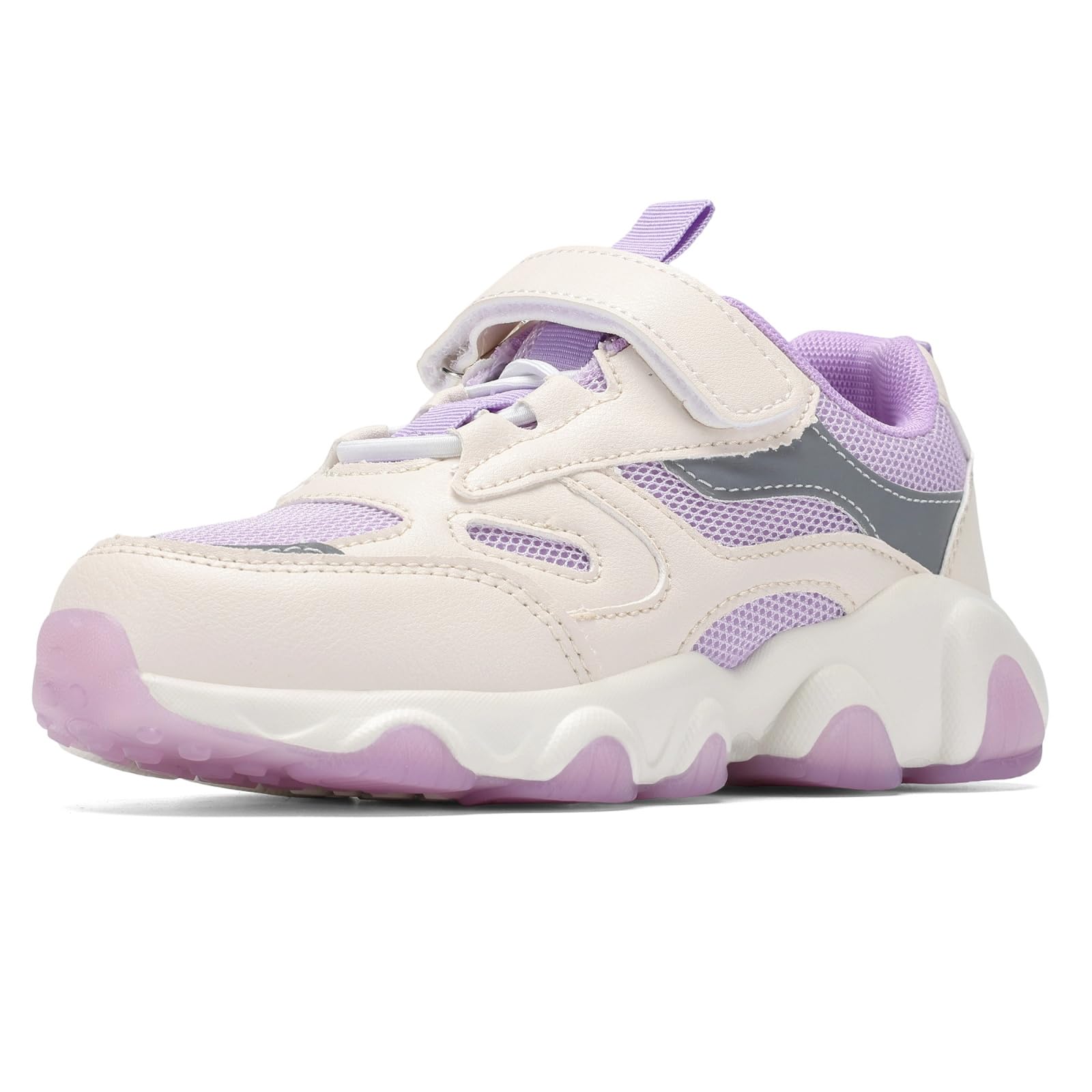 Boys Girls Sneakers for Kid Running Shoes Girls Casual Lightweight Classic Adjustable Str…