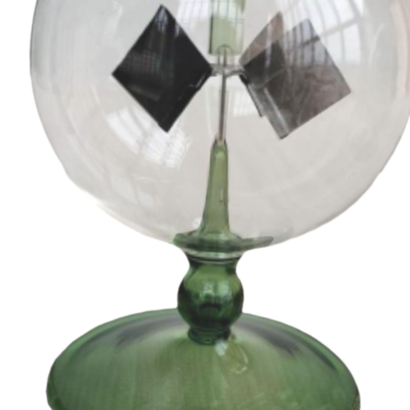 Radiomètre à Ronde, Instrument Pédagogique de Pression Solaire, Décoration de Bureau, Jouet pour Table D'étude, Matériel de Physique, Vert