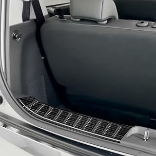 MEKOMEKO 日産 新型 セレナ C28型 専用 バンパーステップガード リアバンパープロテクター 内側 リアバンパー ガード ラゲッジ ステップガード 汚れ防止 傷防止 車種専用設計 アクセサリー ステンレス 2PCS 【ブラックヘアライン】SNM-HHNB