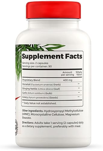 Miniatura 2 de Full Life Reuma Art X Strength - Suplementos de hierbas de 400 mg - Proporciona fuerza y alivio - Apoya el dolor articular antiinflamatorio 180