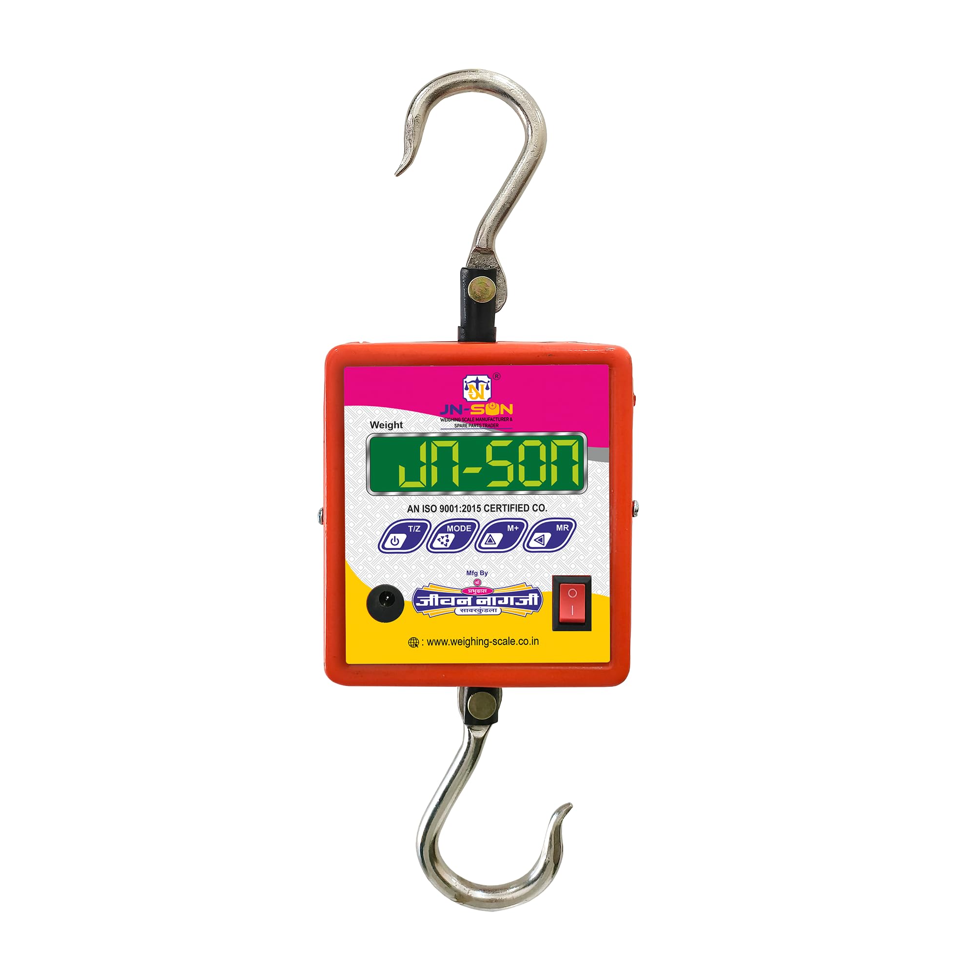 JN-SON FB Hanging Scale 60 Kg 4 Volt Portable Electronic Weighing Crane Scale-image-19