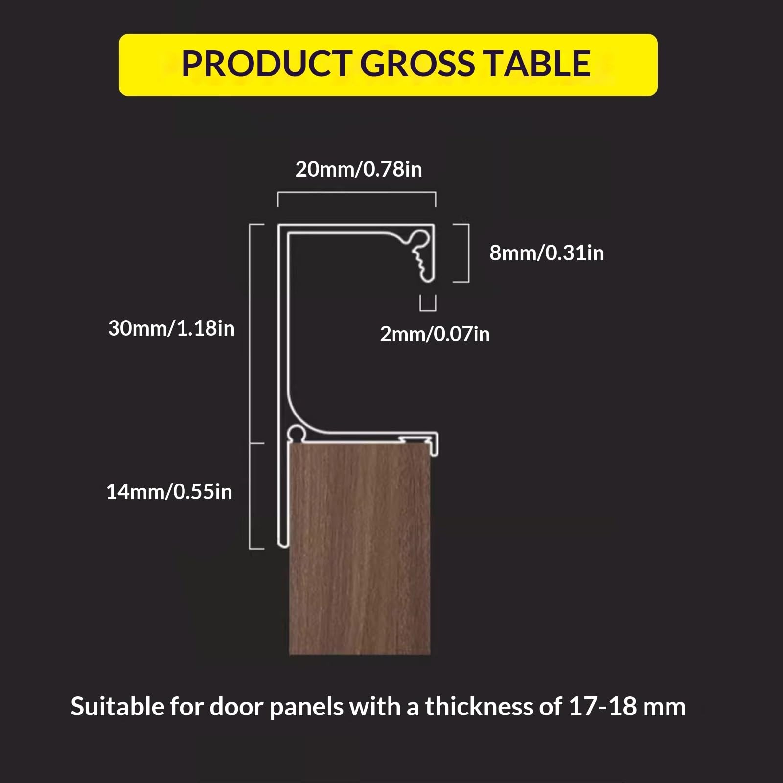 Maniglie per armadi da cucina, confezione da 3 maniglie in lega di alluminio, per mobili, armadi, cassetti, ideali per cucine moderne, bagni e mobili personalizzati (nero, L: 100 cm)