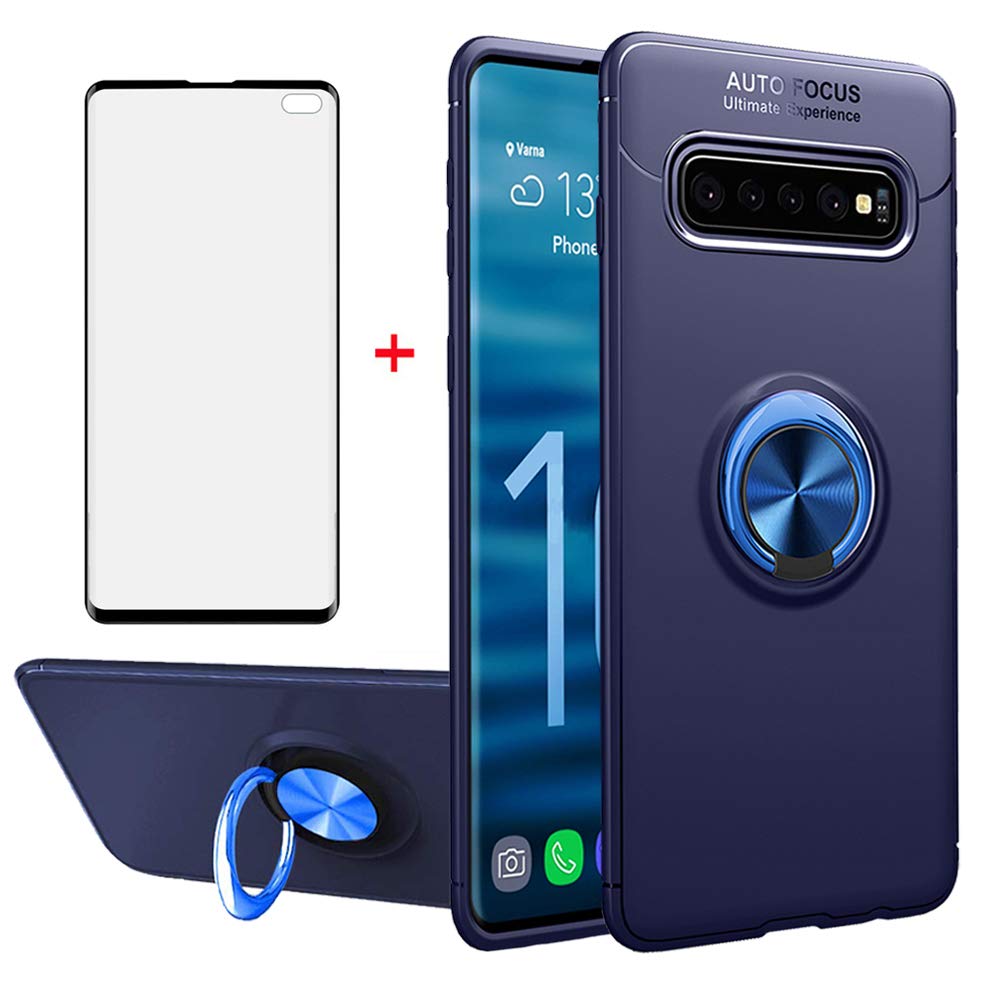 Phone Case For Samsung Galaxy S10 Plus With Tempered Glass