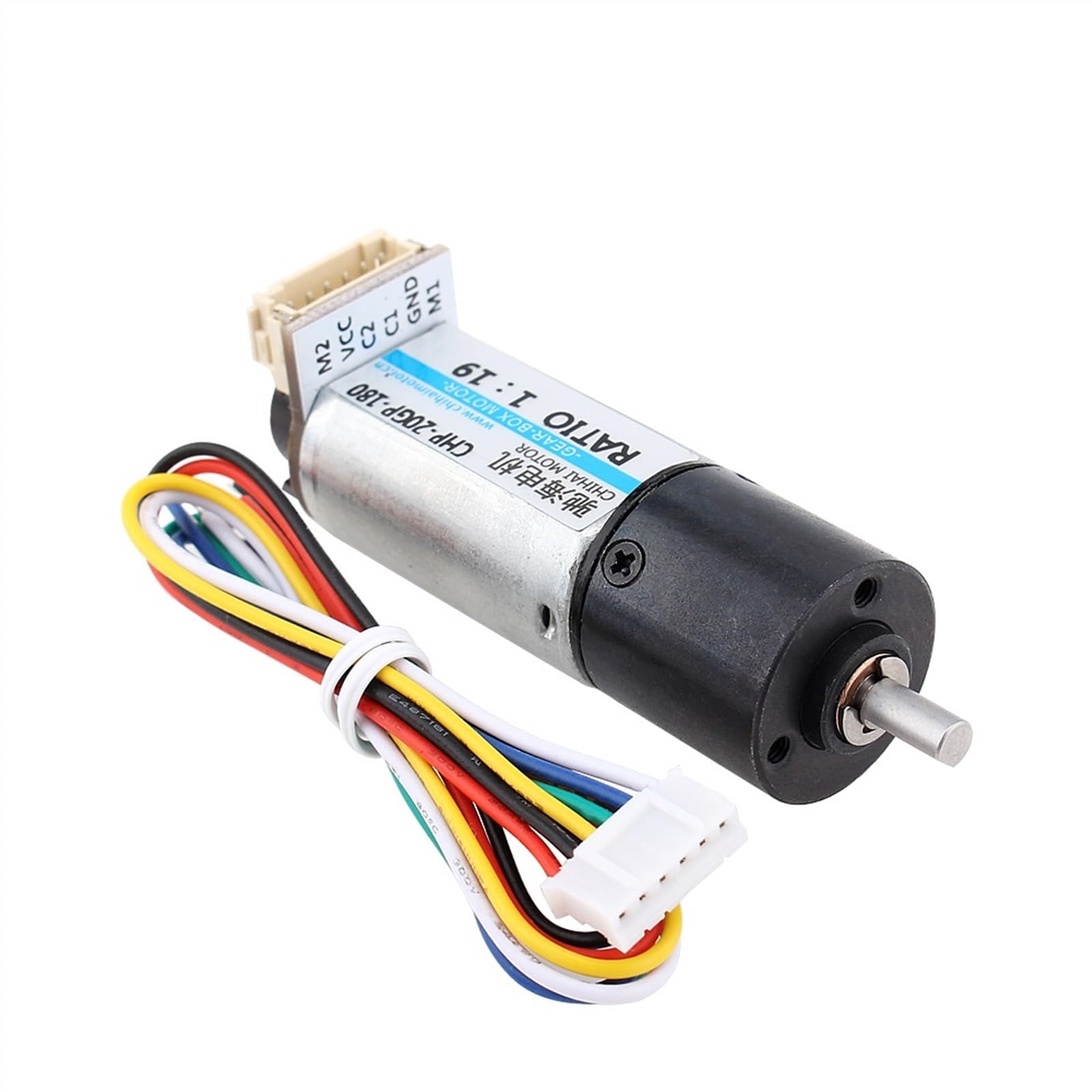 CHP-20GP-180ABHL Precyzyjny silnik elektryczny z szczotką węglową 20 mm do robota (DC 6V i128 58rpm)