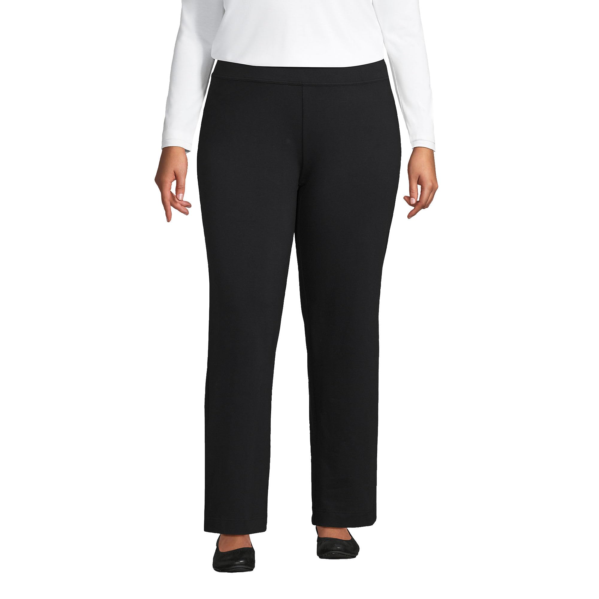 Lands' EndStarfish Mid Rise Straight Leg Pants