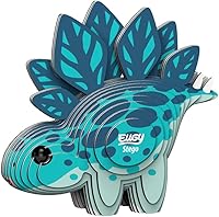 Vista 1 de EUGY Rompecabezas de papel 3D ecológico 007 Stego [nuevo sello]