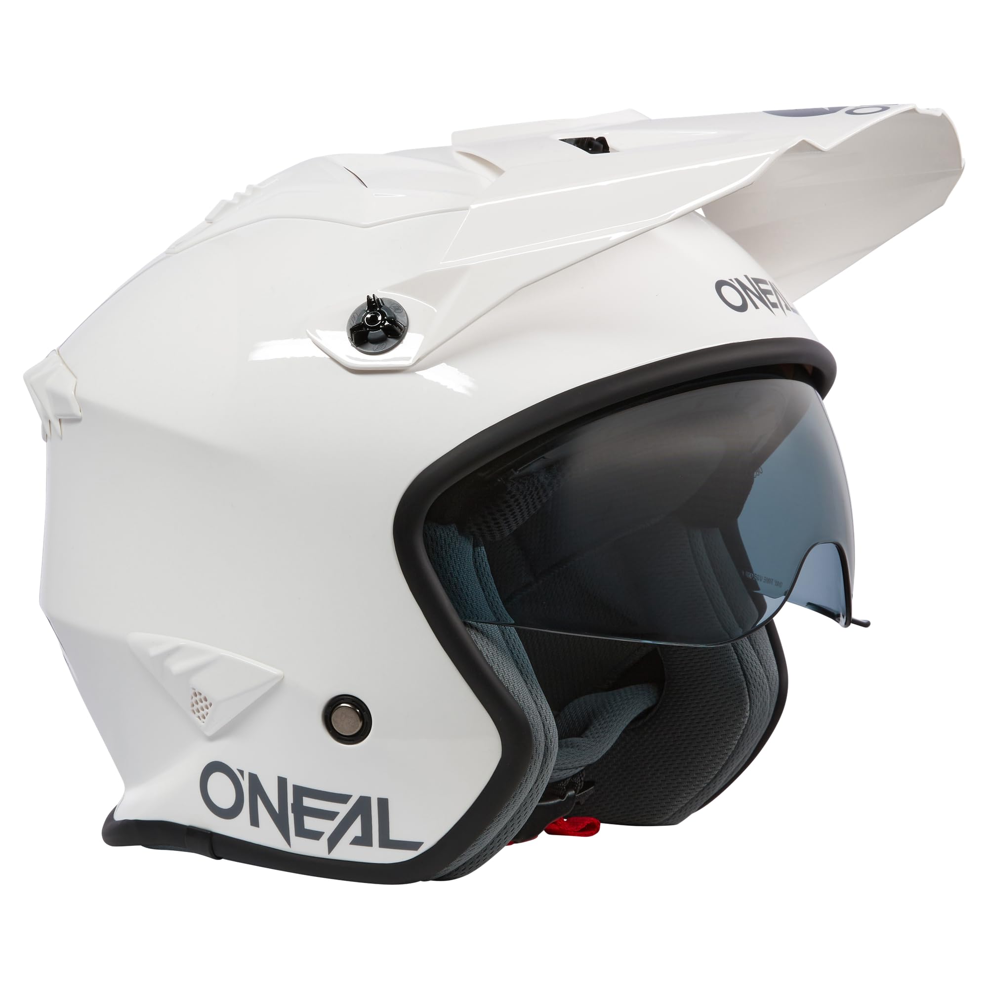 O'NEAL | Casco moto Enduro Adventure Street | norme di sicurezza ECE 22.05, calotta in ABS, visiera parasole integrata | Volt Helmet SOLID V.24 | adulto