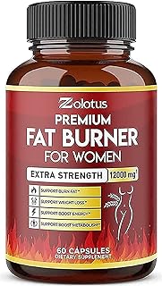 Premium Weight Loss Pills for Women, The Best Belly Fat Burners for Women and Men, Metabolism Booster, Energy Pills, Highest Potency with Green Tea Extract 98%, 2 Months Supply