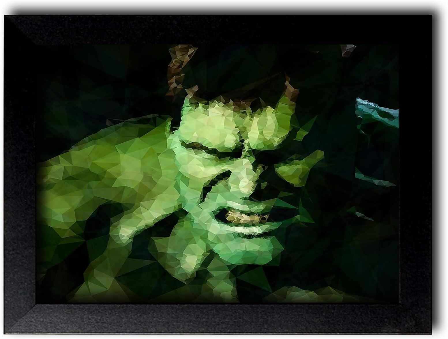Blue Nexus Avengers Hulk Digital Art Wall Poster with Wall Frame Wall Stickers Room Art Poster Painting (Get 25% Off on Buying More Than 1 Any Products:Check Offer Section)_BNWPC564