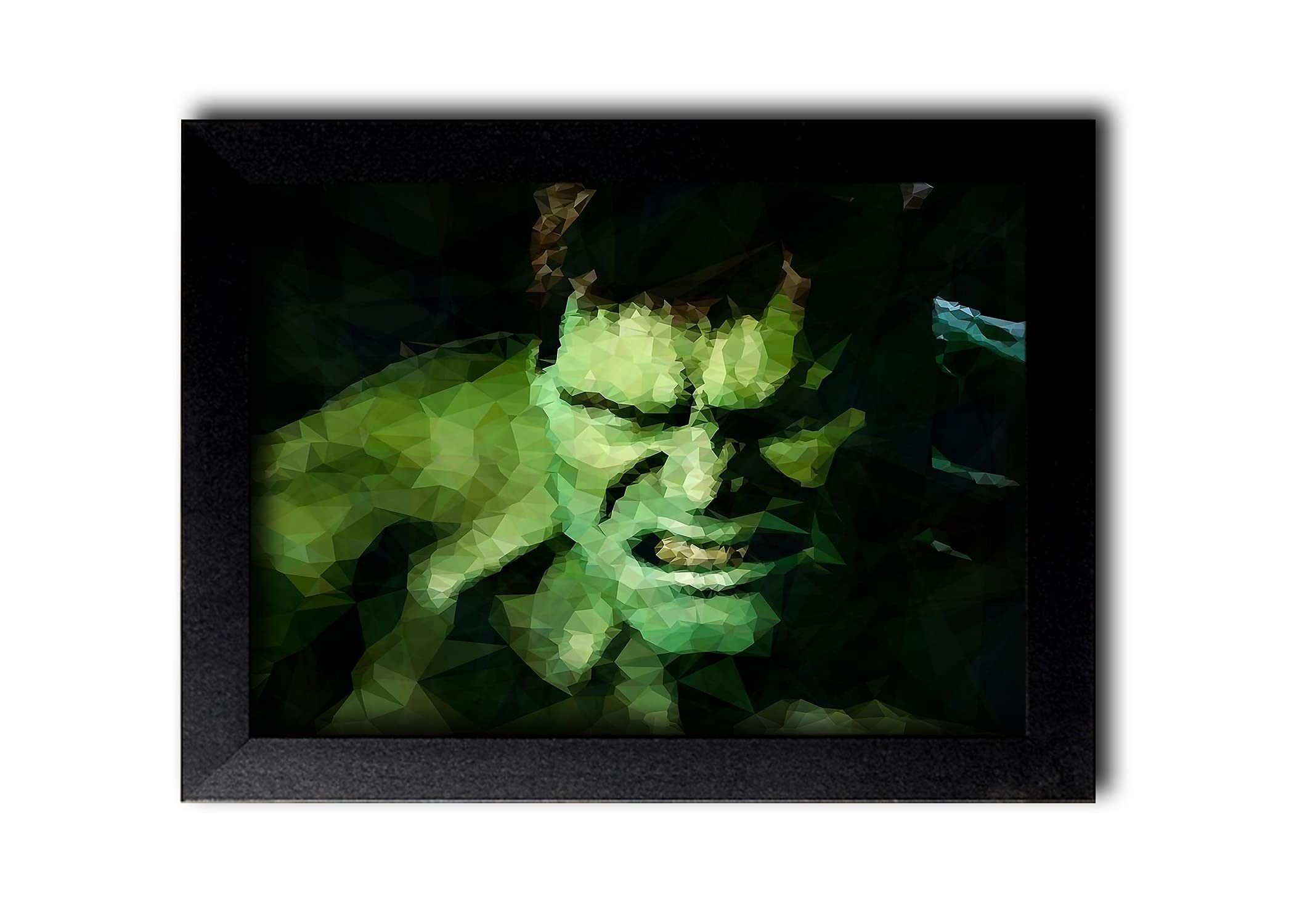 Blue Nexus Avengers Hulk Digital Art Wall Poster with Wall Frame Wall Stickers Room Art Poster Painting (Get 25% Off on Buying More Than 1 Any Products:Check Offer Section)_BNWPC564
