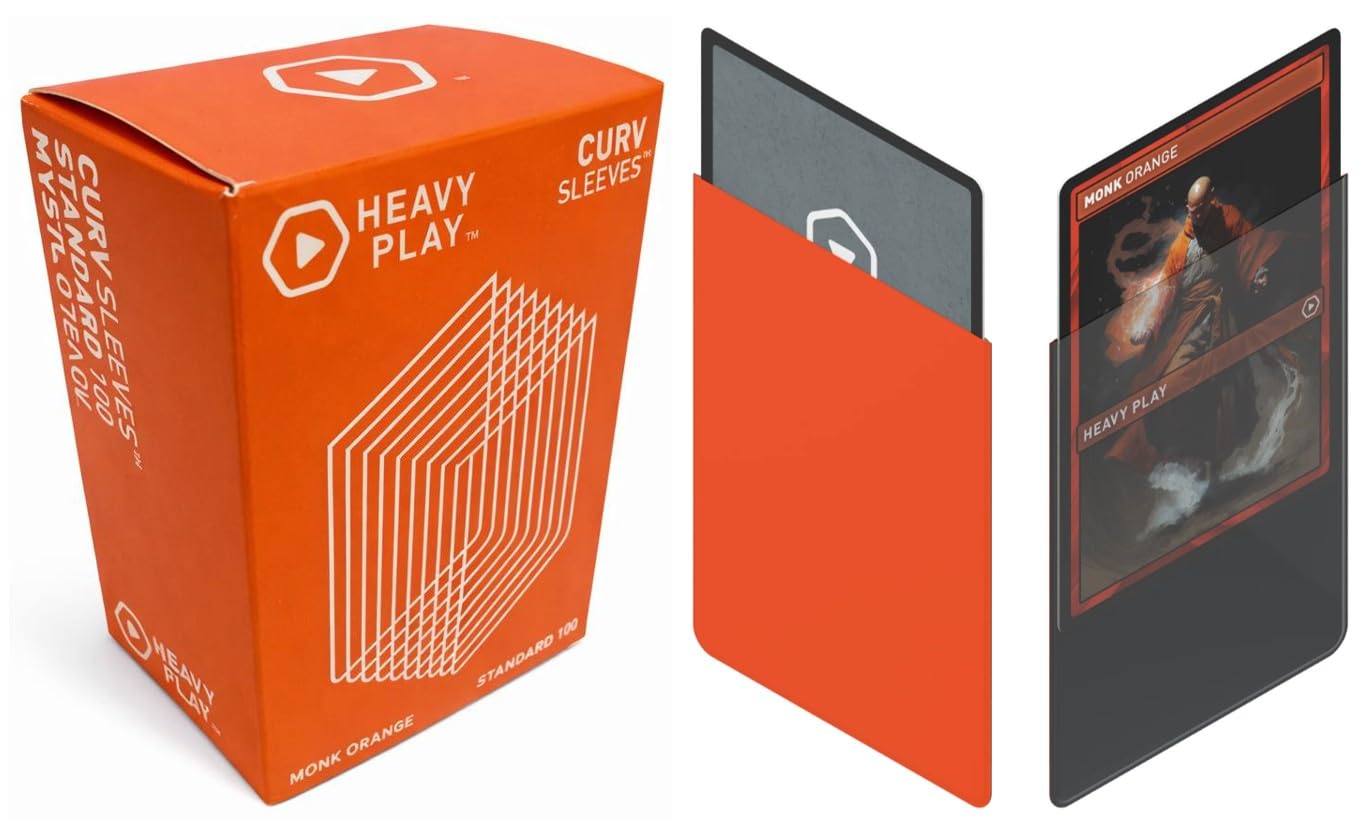 Curved Card Sleeves - Standard Size