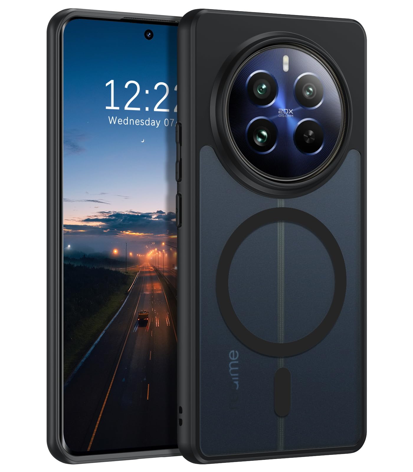 Tumundosmartphone Transparent Pendant Cover for Realme