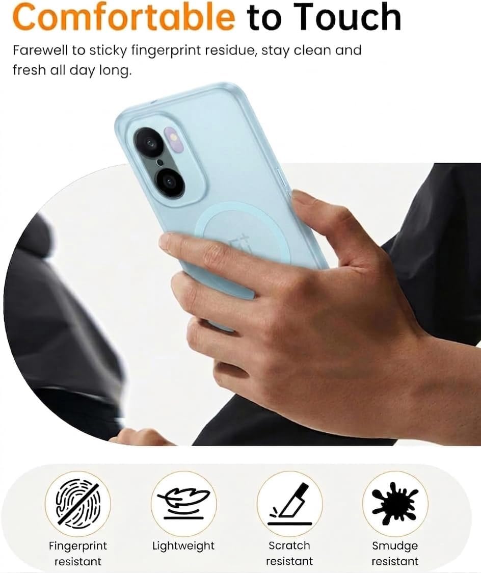 OnePlus 15R Matte Case - MagSafe & Shockproof -2