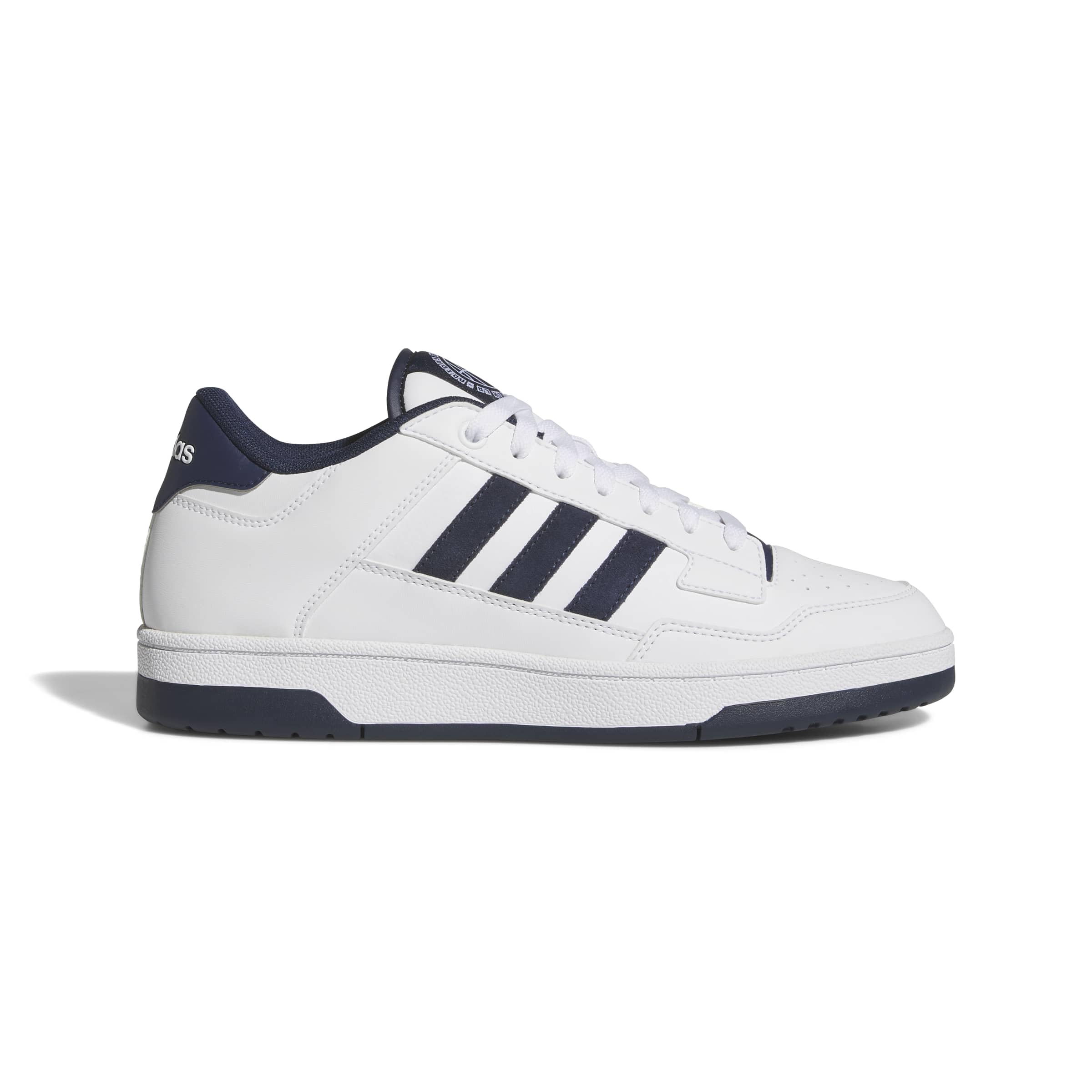 adidas Uniseks Rapid Court Low Shoes, ftwr white/blue, 41 1/3 EU