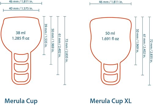 Miniatura 5 de Copa XL Fox – La copa menstrual para los días muy fuertes