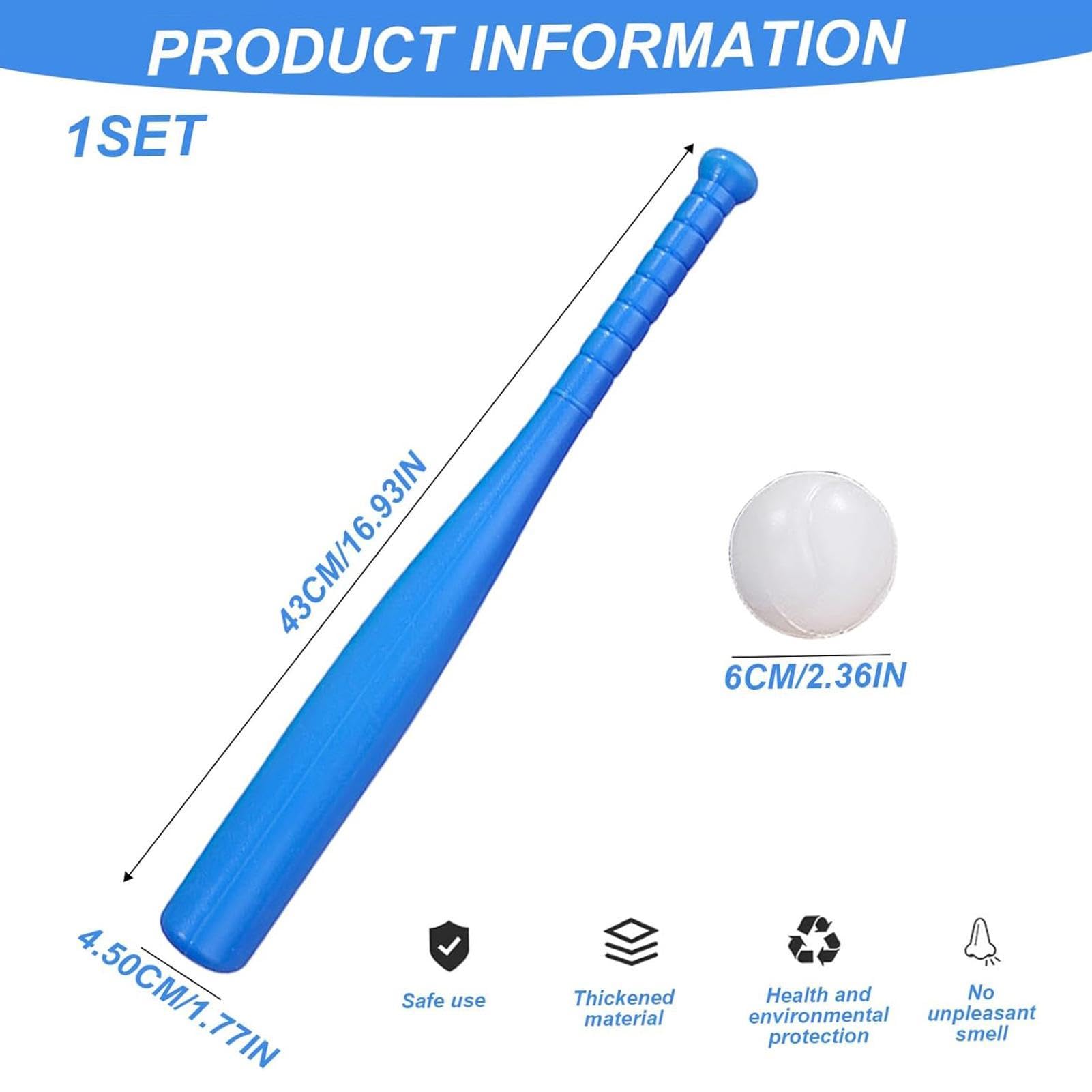 Batte de baseball pour | Batte de baseball en PVC avec poignée ergonomique pour l'entraînement - Jeu avec balle et pour garçons, , hommes, femmes, exercice sportif, intérieur et