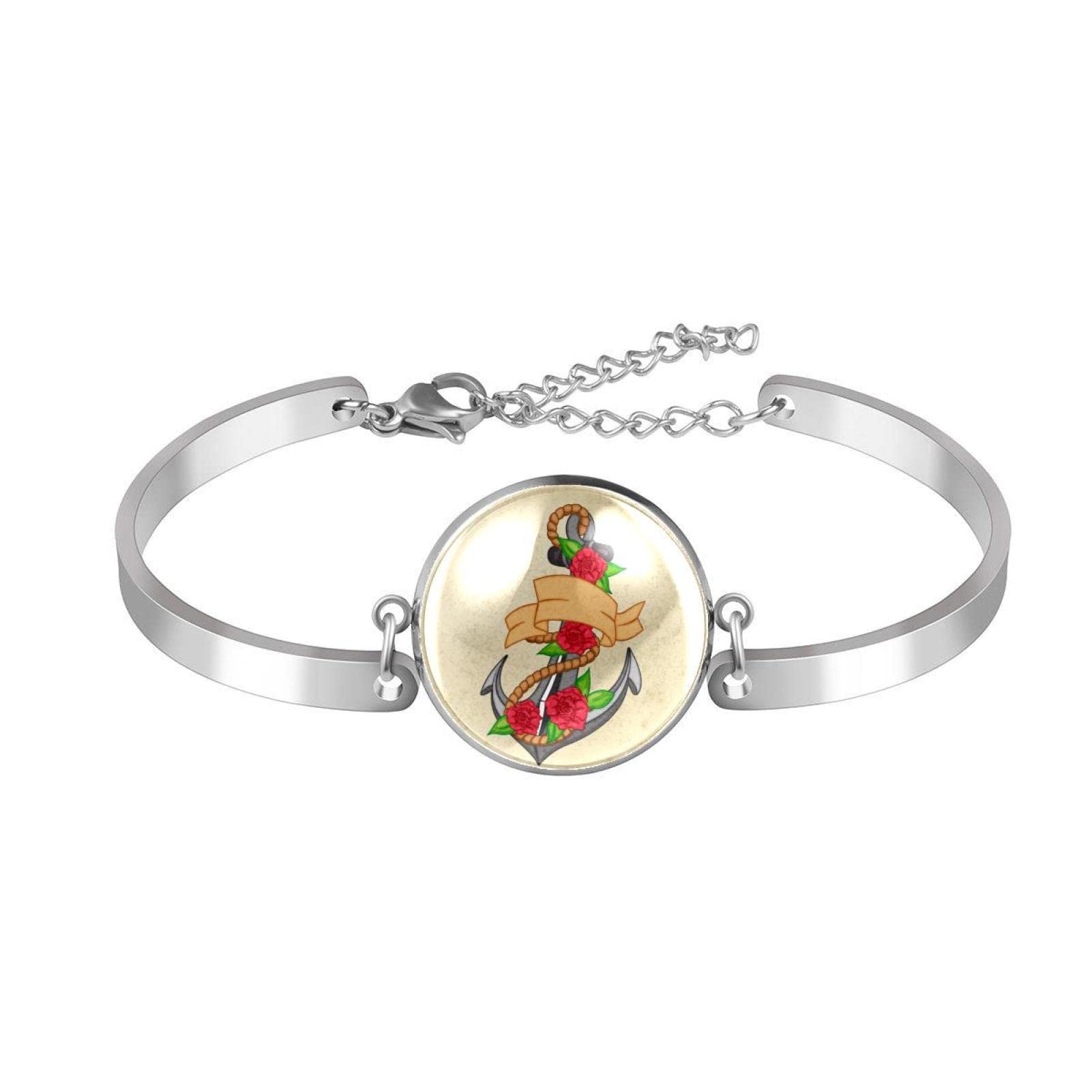 Schmuckarmband, Damen lieben Armbänder Geschenke für ihre Frauen Mutter weißer Welpe Grün