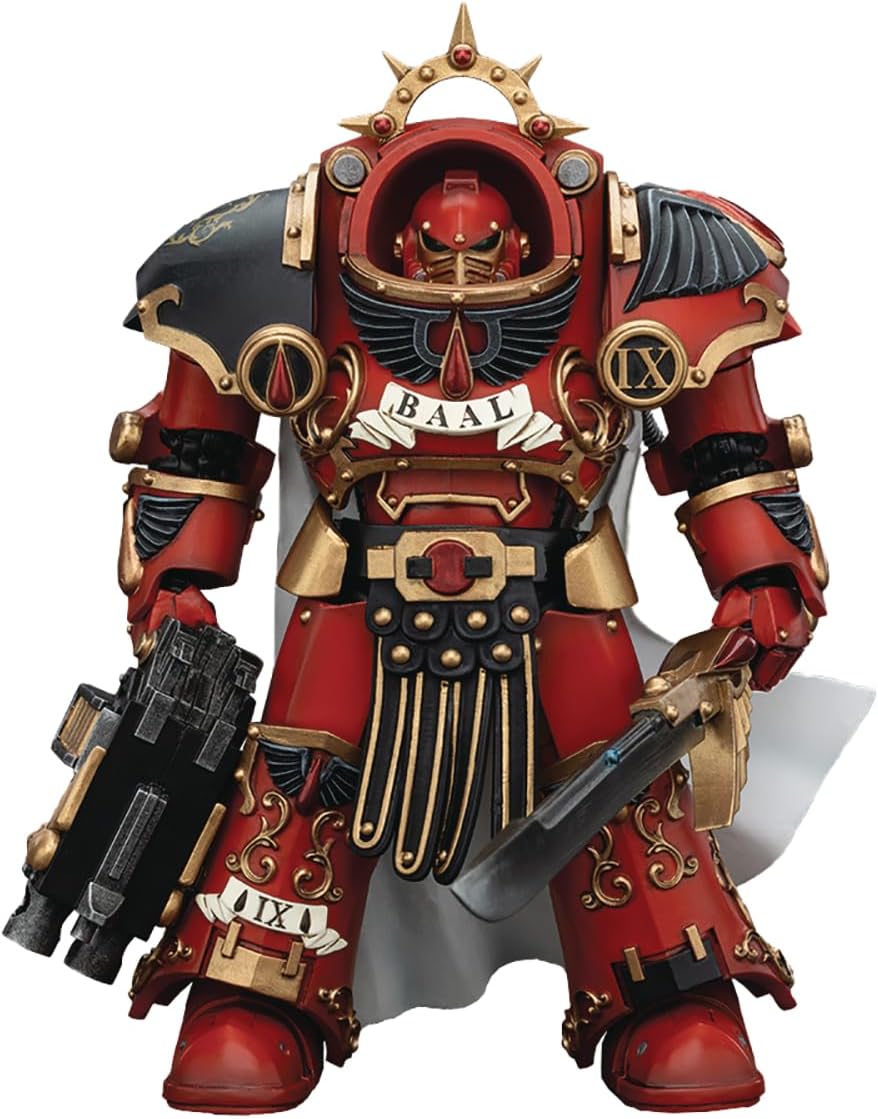 Warhammer 40K: Blood Angels Legion Praetor in Terminator Armor 1:18 Scale Action Figure
