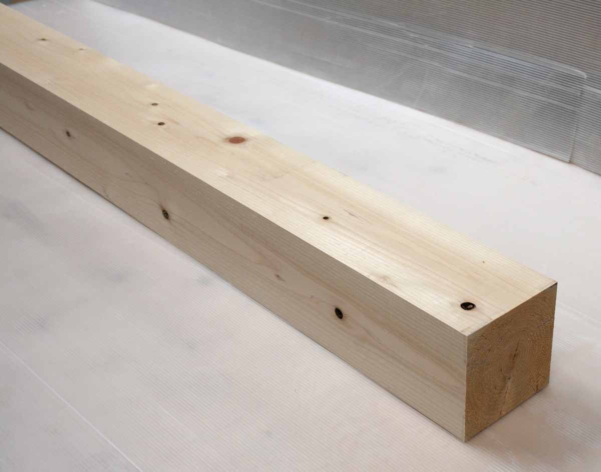 Amazon | 川島材木店 桧 120角 長185cm 12x12x185cm 4寸角 ヒノキ 角材