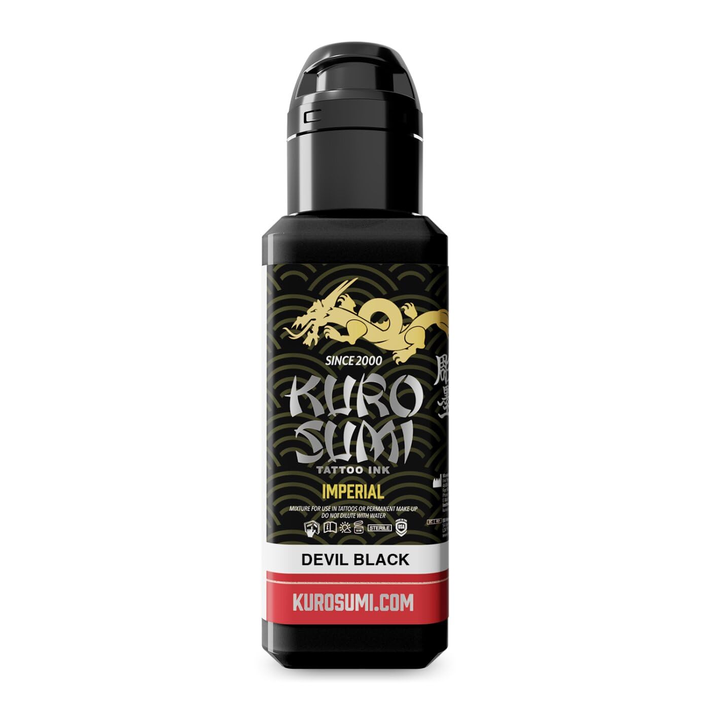 Amazon.co.jp: KURO SUMI クロスミ タトゥーインク Devil Black デビル
